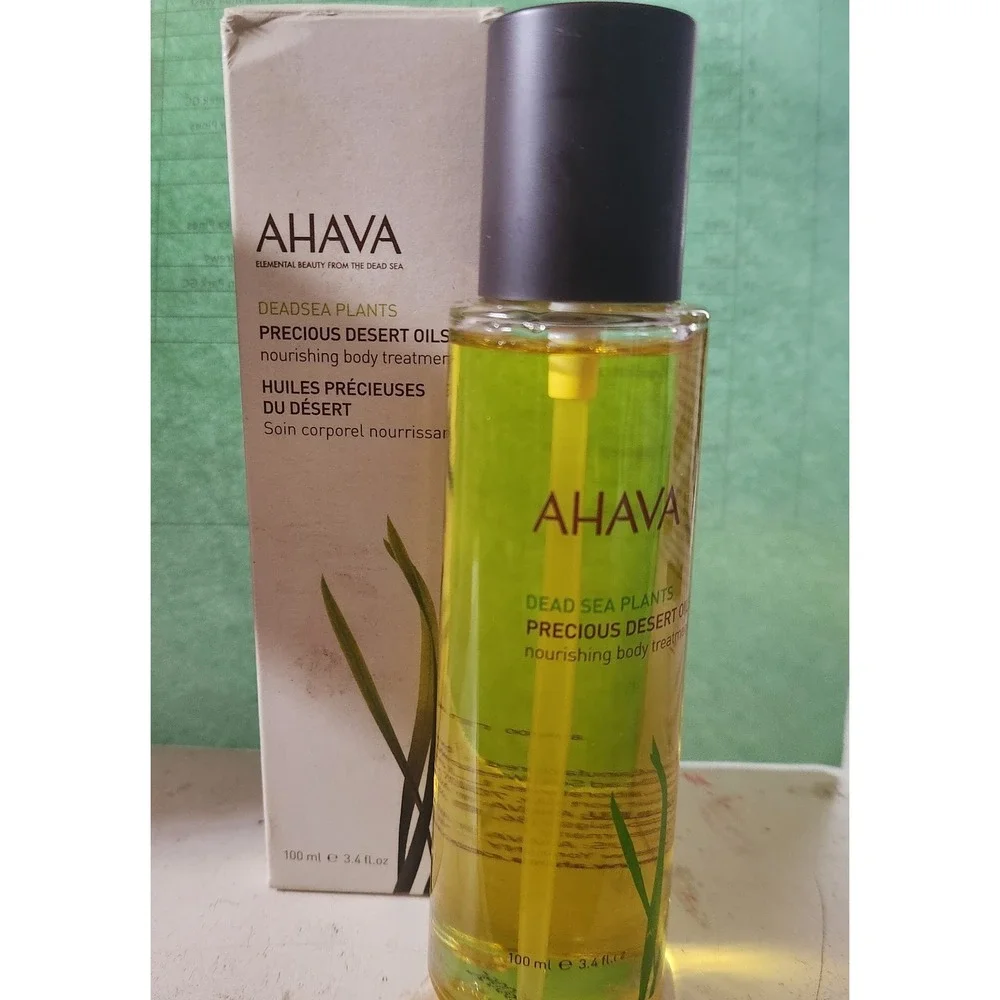 AHAVA DEADSEA PLANTS PRECIOUS DESERT OILS 3.4 OZ RARE AUTHENTIC